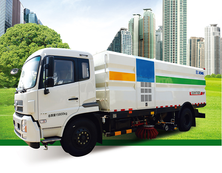 XCMG 8 Ton 9000L Sprinkler-Sweeping Truck XZJ5160TXSD5 Sanitary Engineering Road Sweeper Truck price